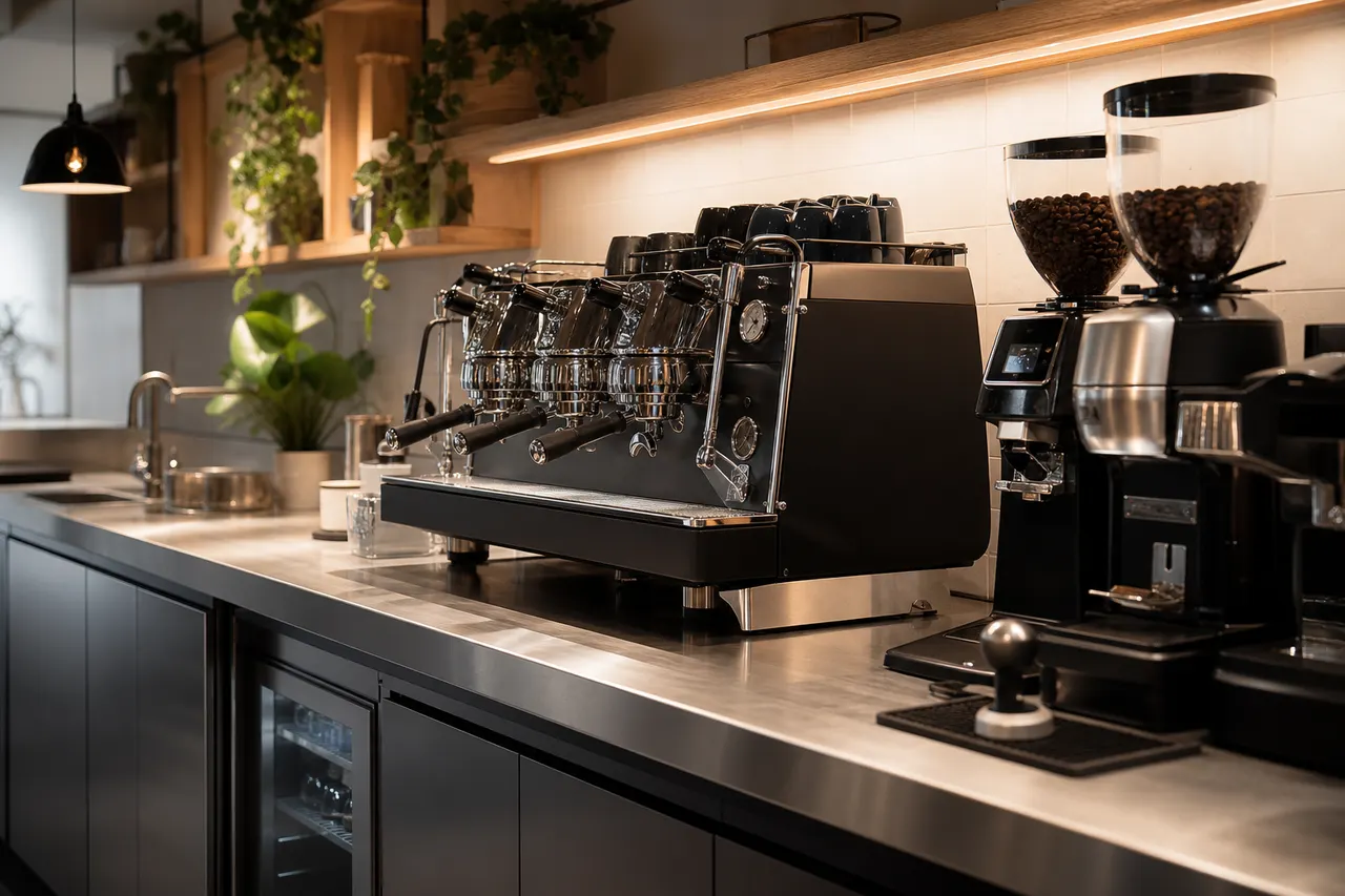 Café and coffee bar project in Dubai