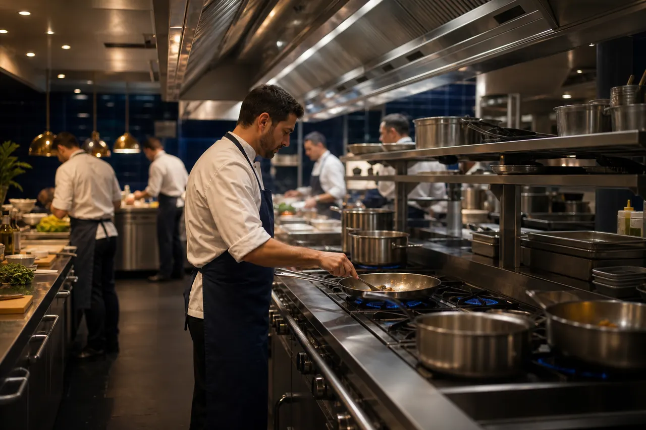 Commercial kitchen project by Al Razana