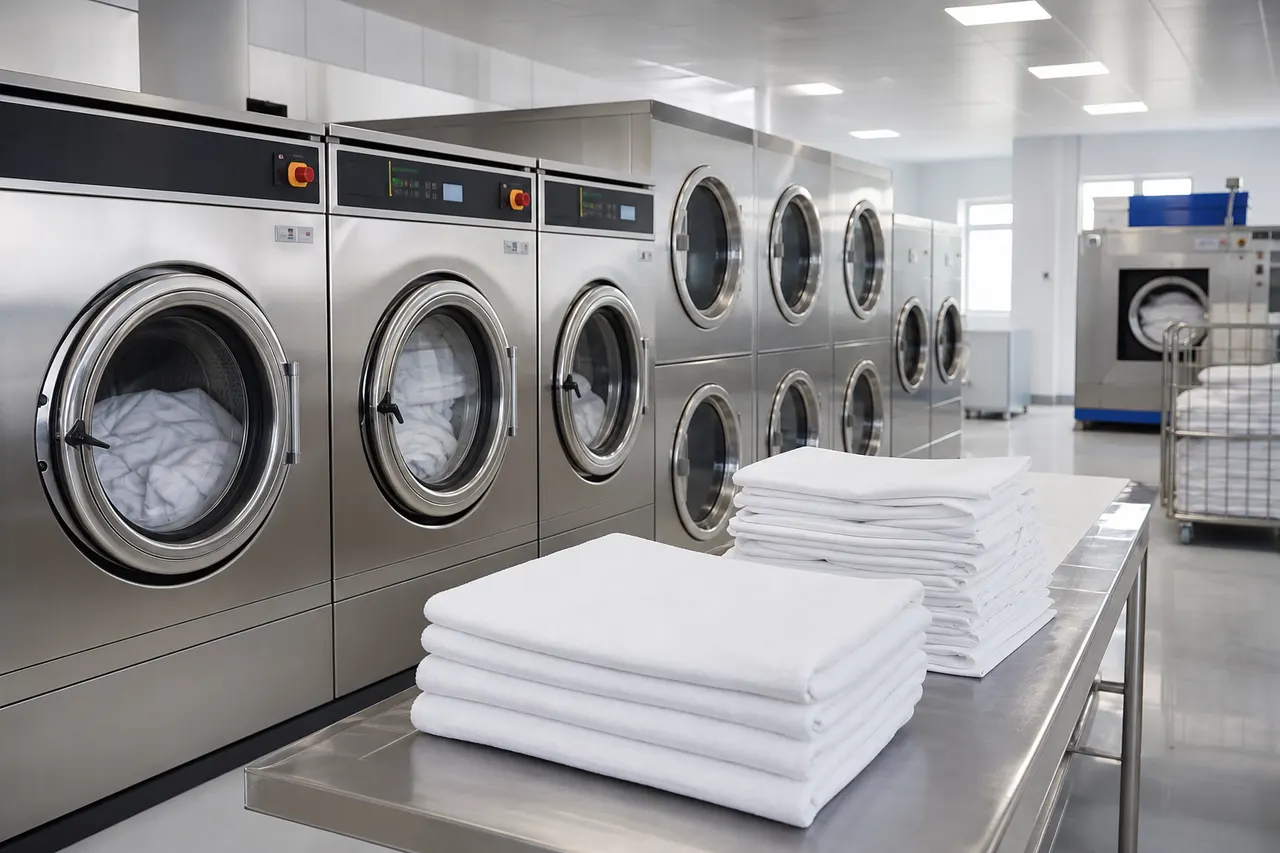 Commercial laundry equipment