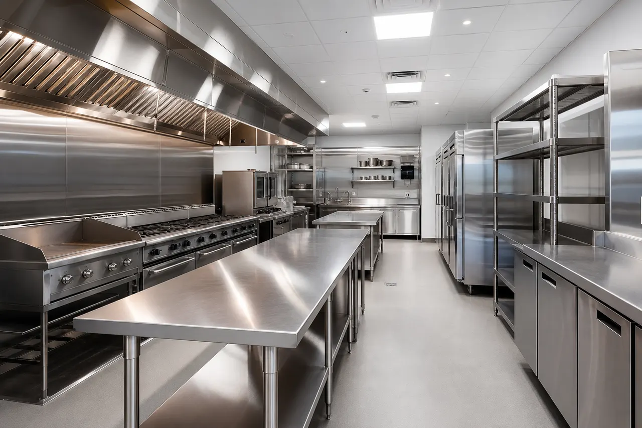 Turnkey commercial kitchen project