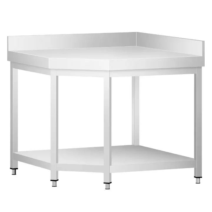 Stainless corner work table