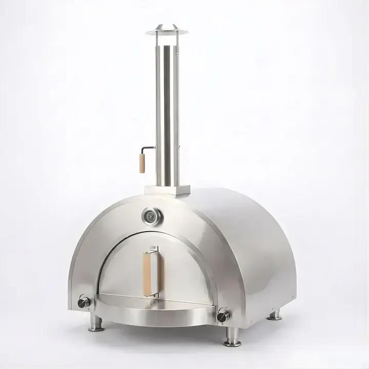 Gas pizza oven