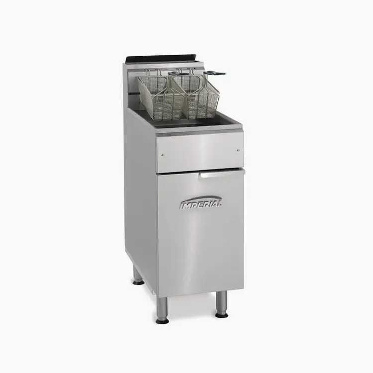 Imperial gas floor fryer
